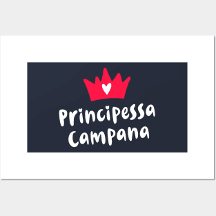 Campania Roots Principessa Napoletana Campanian Princess Posters and Art